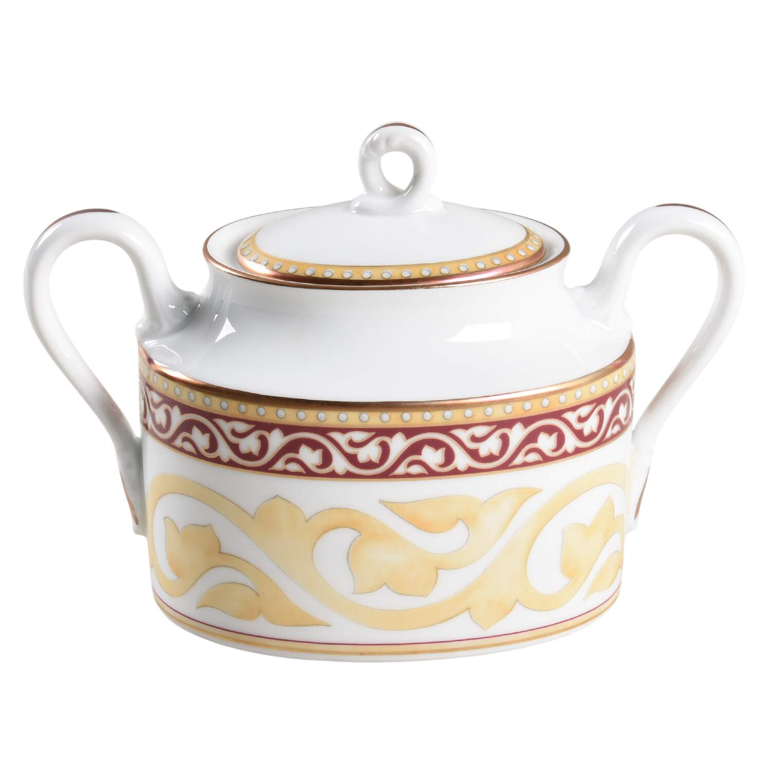 Venice Sugar Bowl & Lid by Ginori 1735-1