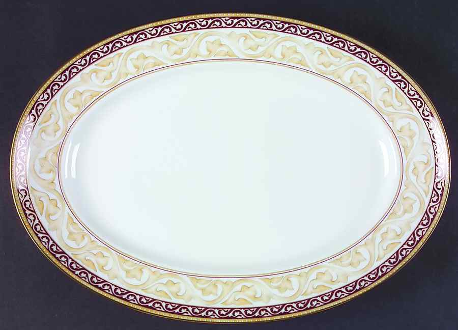 Venice 16" Oval Serving Platter by Ginori 1735-1