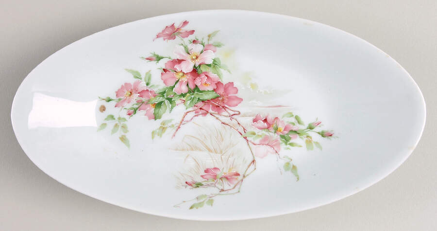 Imperatrice Rose Underplate for Gravy Boat by Galerie de France-1