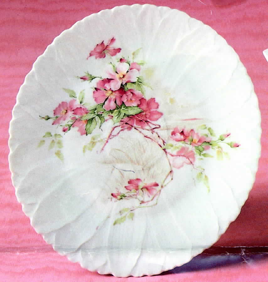 Imperatrice Rose Dinner Plate by Galerie de France-1