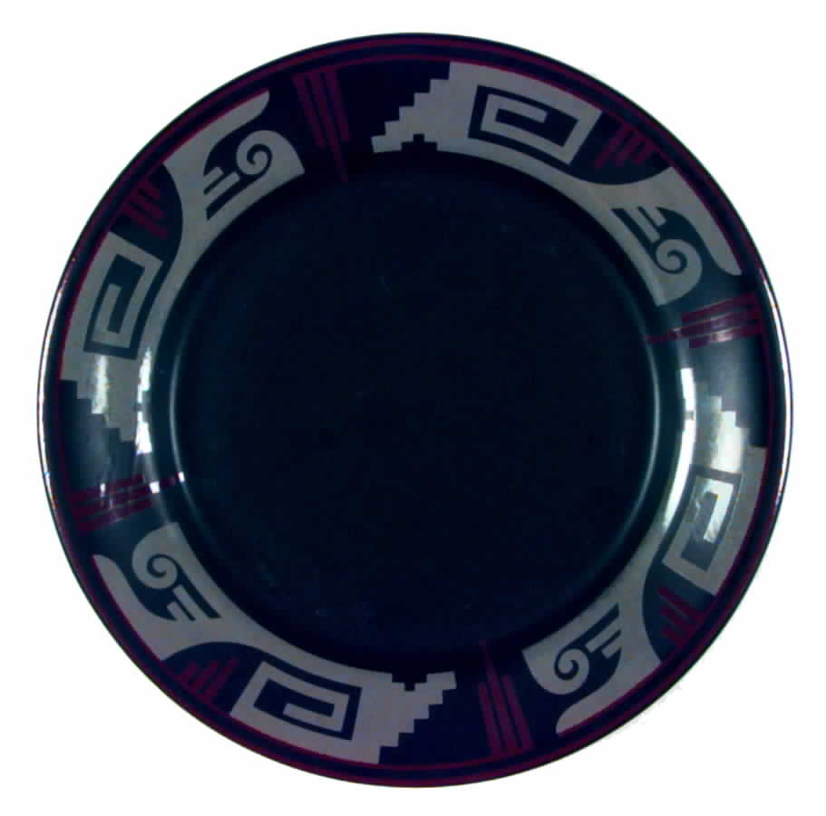 Navajo Nights Salad Plate by Gabbay-1