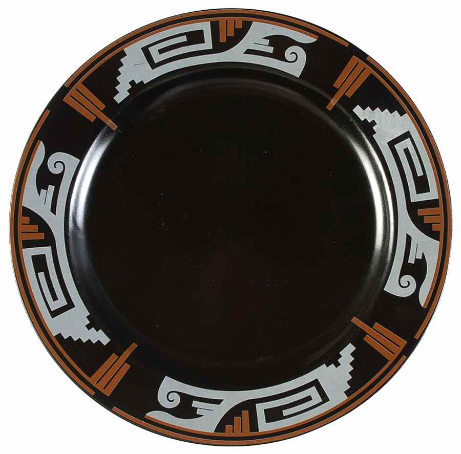 Navajo Nights Dinner Plate by Gabbay-1