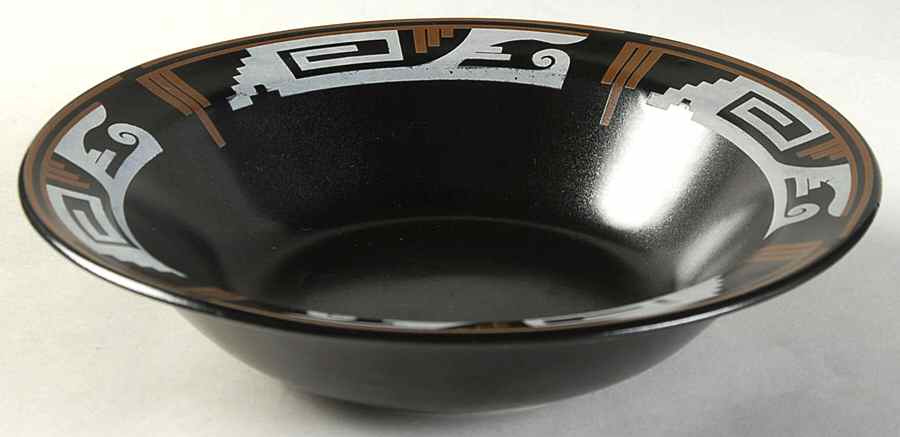 Navajo Nights Rim Cereal Bowl by Gabbay-1