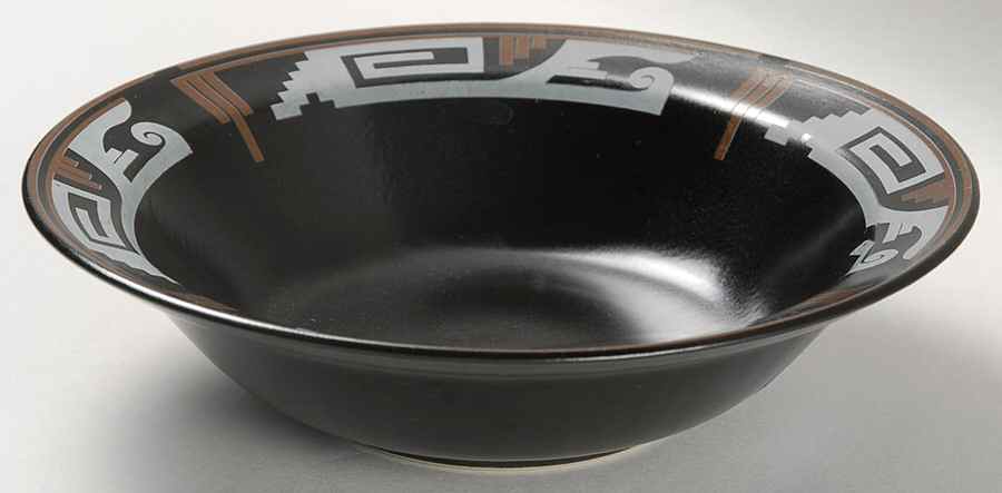 Navajo Nights Rim Cereal Bowl by Gabbay-1