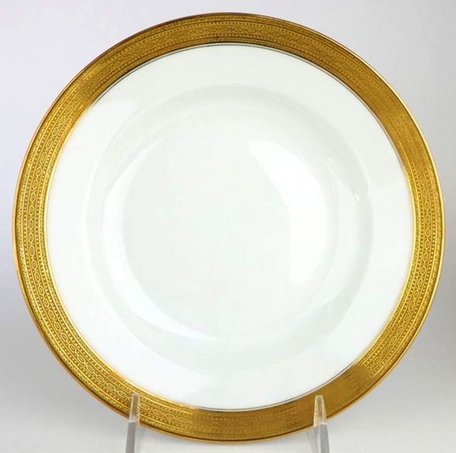 GUE287 Large Rim Soup Bowl by WM Guerin-1