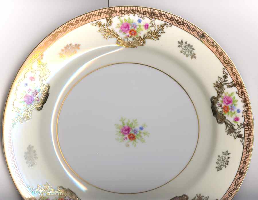 Enchantment Dinner Plate by Gold China-1
