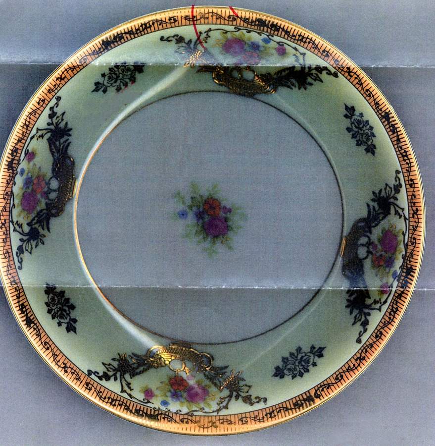 Enchantment Rim Soup Bowl by Gold China-1