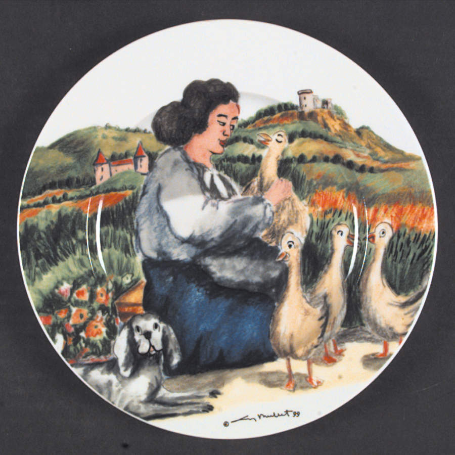 Perigord Salad Plate by Guy Buffet-1