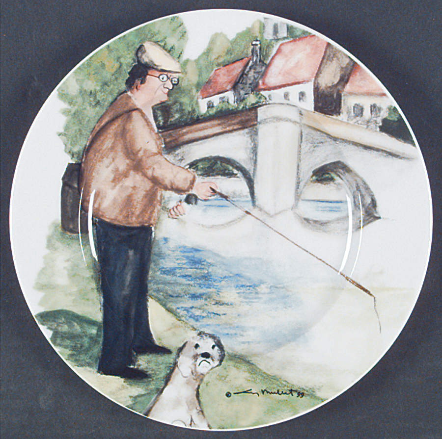 Perigord Salad Plate by Guy Buffet-1