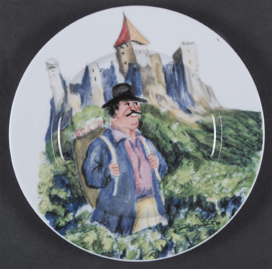 Perigord Salad Plate by Guy Buffet-1