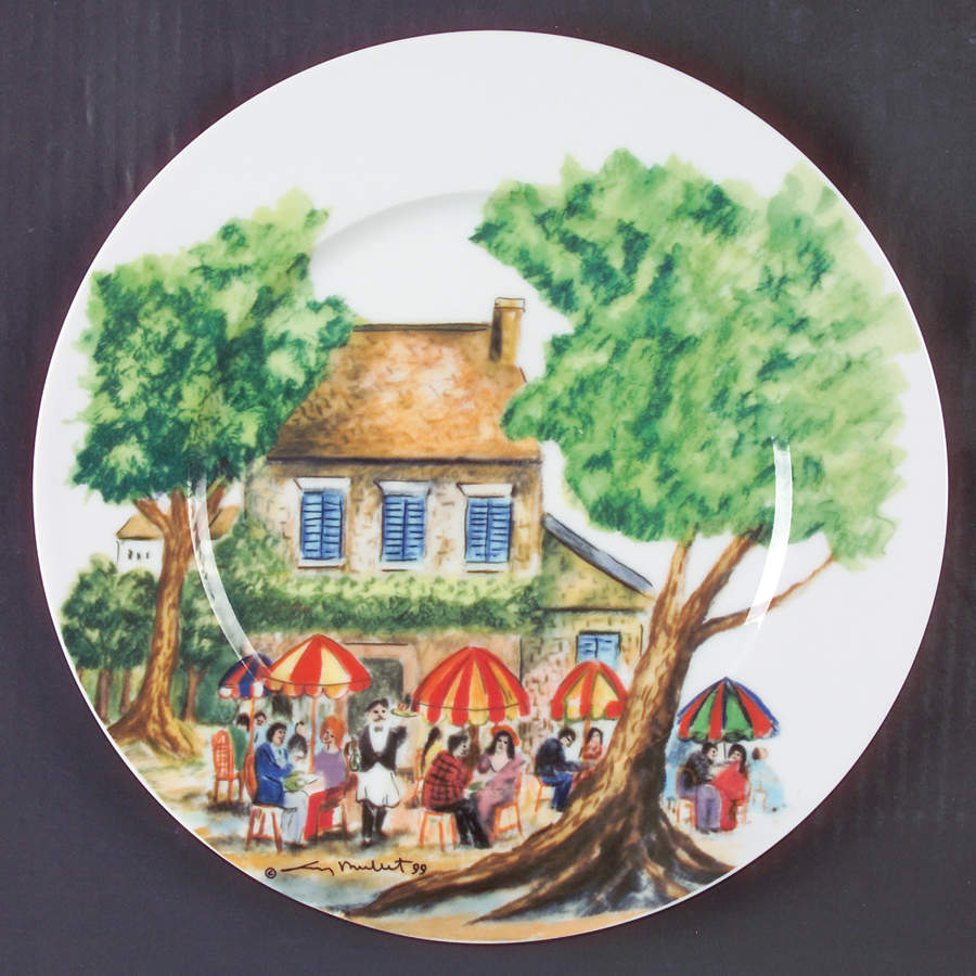Perigord Dinner Plate by Guy Buffet-1