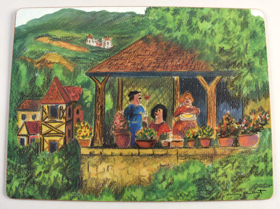 Perigord Corkboard Placemat by Guy Buffet-1