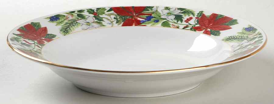 Holly Berry Coupe Soup Bowl by Gibson Designs-1