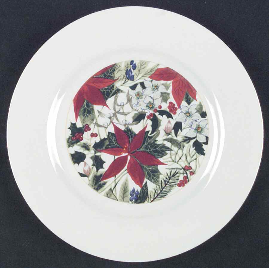 Holly Berry Salad/Dessert Plate by Gibson Designs-1