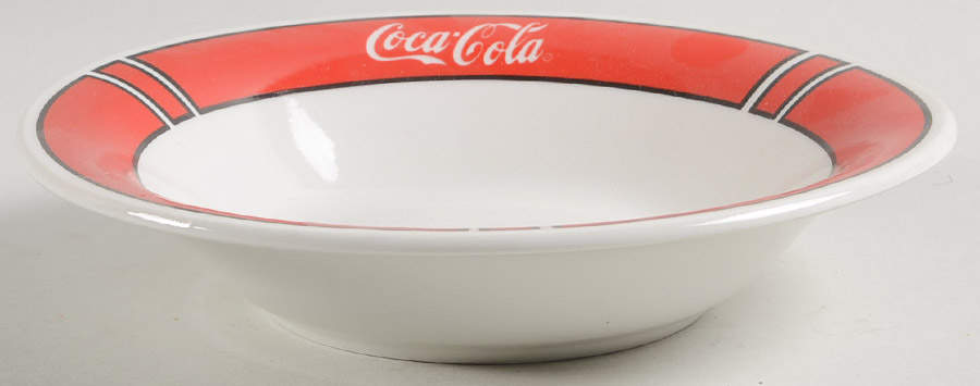 Coca Cola Coupe Soup Bowl by Gibson Designs-1