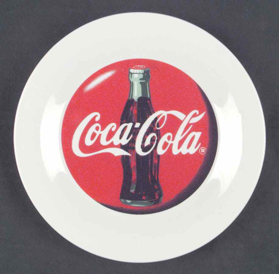Coca Cola Salad Plate by Gibson Designs-1