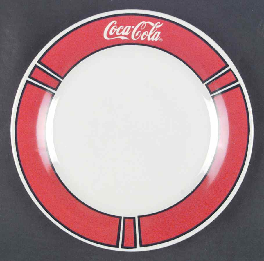 Coca Cola Dinner Plate by Gibson Designs-1