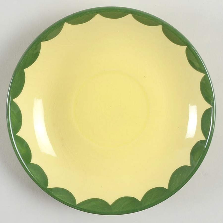 Cocks and Hens Saucer by Georg Schmider-1