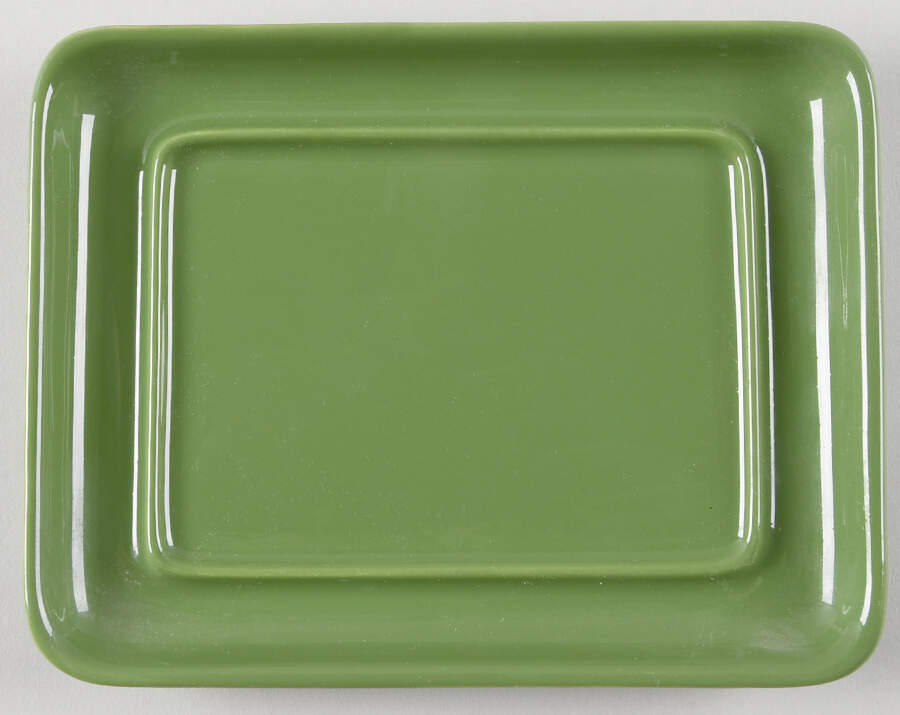 Cocks and Hens Rectangular Butter No Lid by Georg Schmider-1