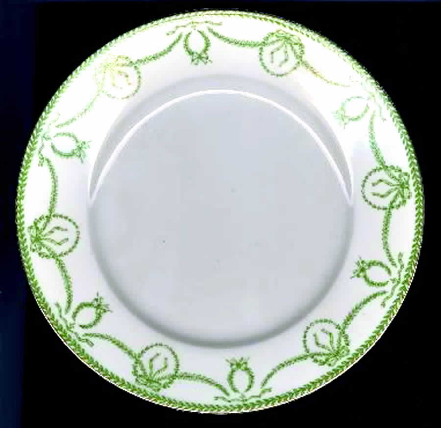 GUE289 Dinner Plate by WM Guerin-1
