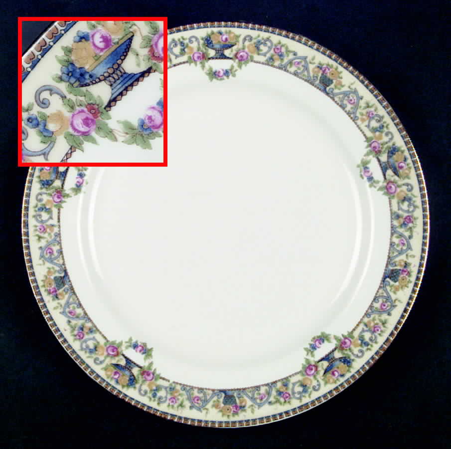 GUE290 Dinner Plate by WM Guerin-1