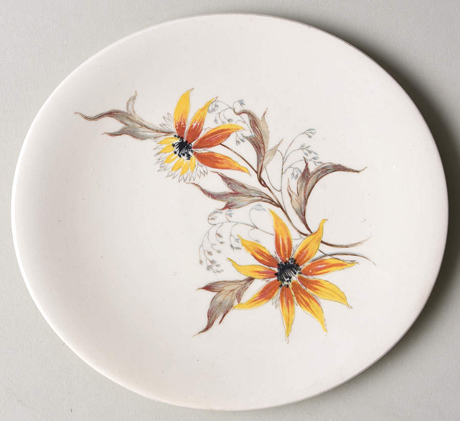 Brown Eyed Susan Bread & Butter Plate by Grindley-1