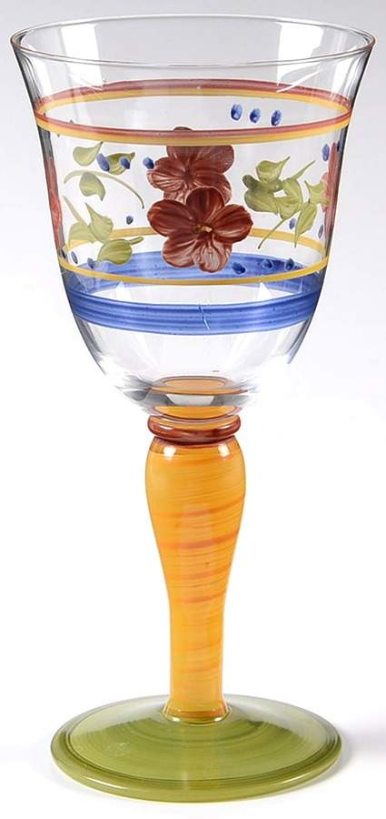 Bella Glassware Goblet by Gibson Designs-1