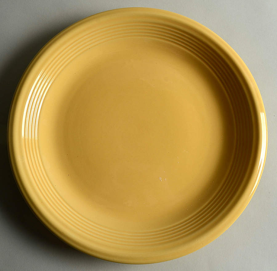 Main Street Dark Yellow 12" Chop Plate (Round Platter) by Gibson Designs-1