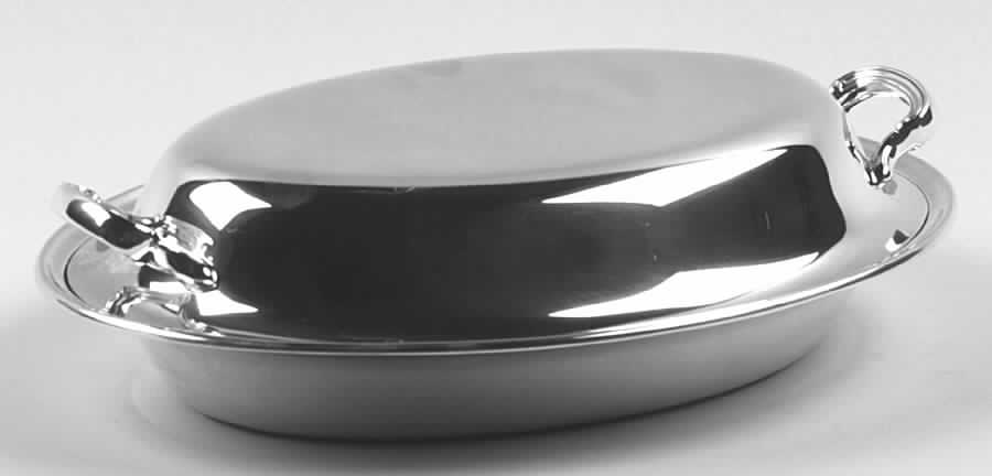 Puritan (Sterling, Hollowware) Sterling Double Vegetable by Gorham Silver-1