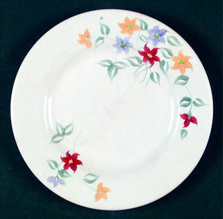 GLO2 Bread & Butter Plate by Globe Pottery (England)-1