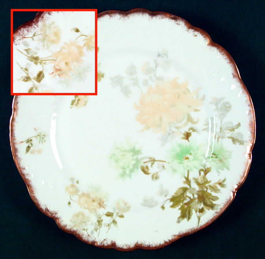 GUE299 Luncheon Plate by WM Guerin-1