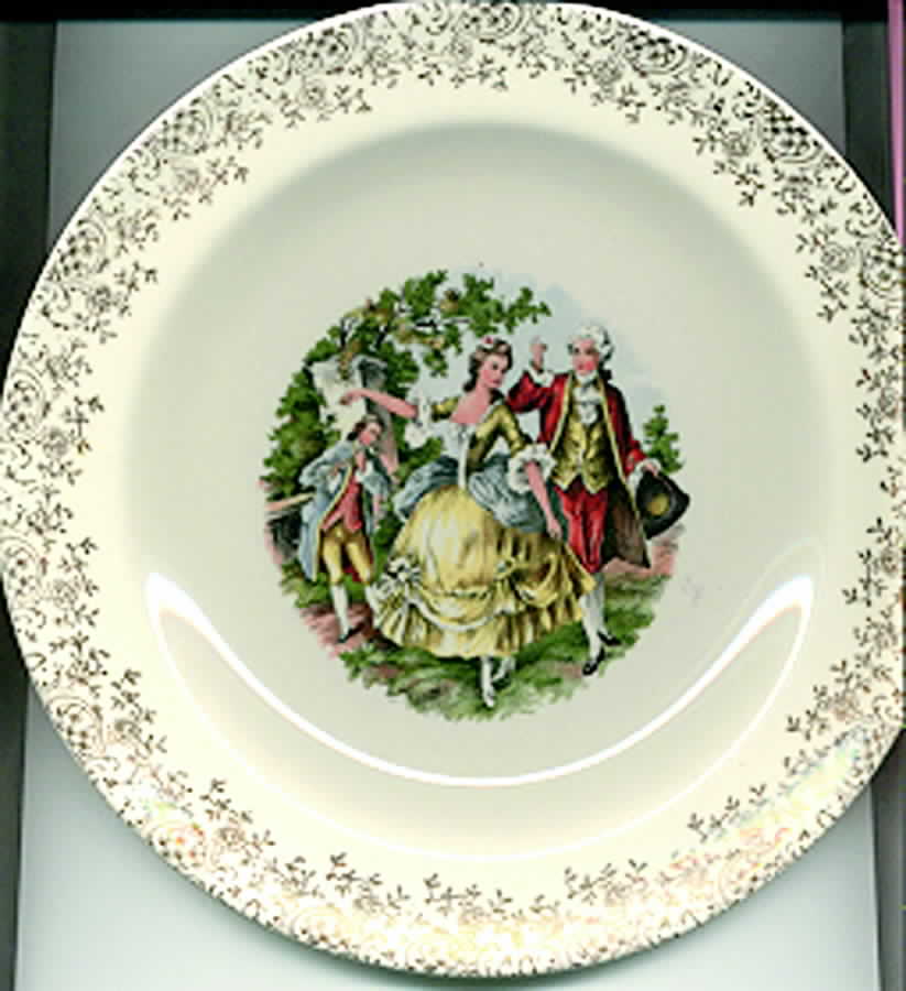 GEO235 Salad Plate by WS George-1
