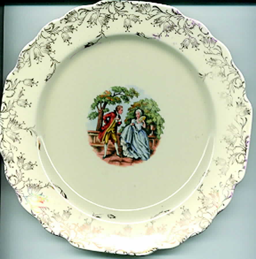 GEO236 Salad Plate by WS George-1
