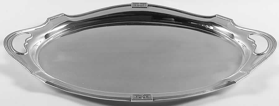 Lansdowne (Sterling, 1917, Hollowware) Medium Sterling Waiter Tray by Gorham Silver-1