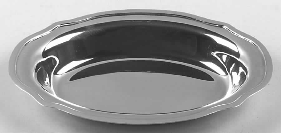 Priscilla (Sterling, Hollowware) 10" Oval Double Vegetable No Lid by Gorham Silver-1