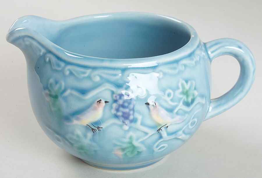 Birds & Grapes Creamer by Georg Schmider-1