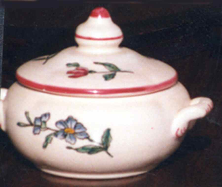 Alt Strassburg Sugar Bowl & Lid by Georg Schmider-1
