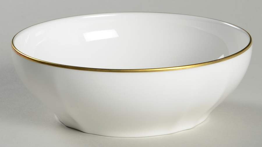 Bordo Oro Fruit/Dessert (Sauce) Bowl by Ginori 1735-1