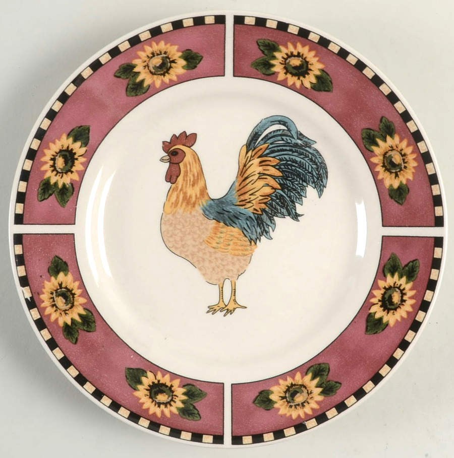 Brewster Salad/Dessert Plate by Gibson Designs-1
