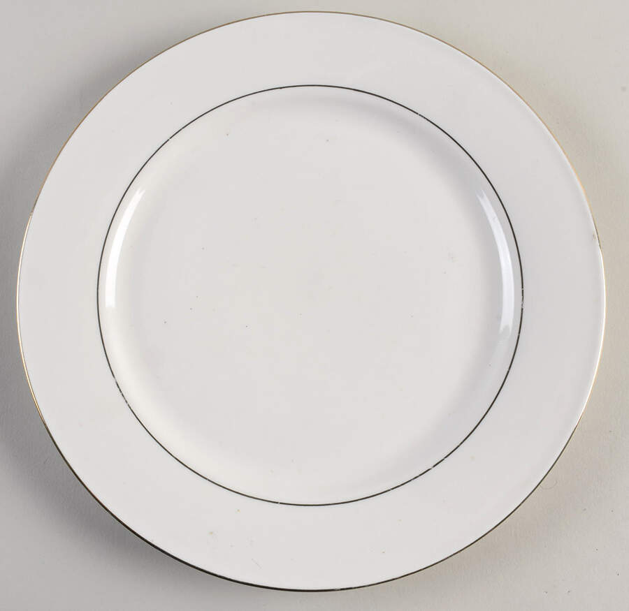 Heritage Platinum 12" Chop Plate (Round Platter) by Gibson Designs-1