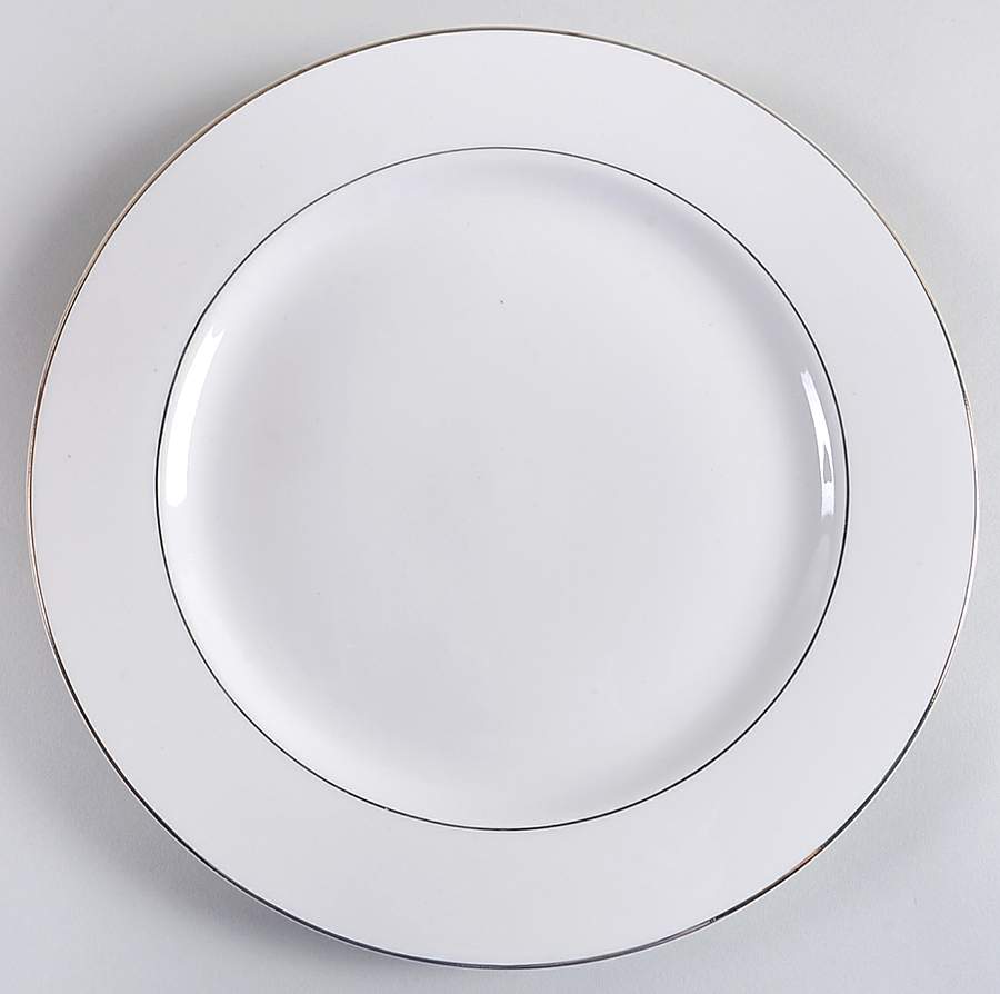 Heritage Platinum Dinner Plate by Gibson Designs-1
