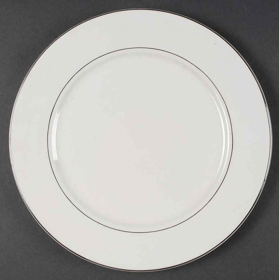Heritage Platinum Dinner Plate by Gibson Designs-1