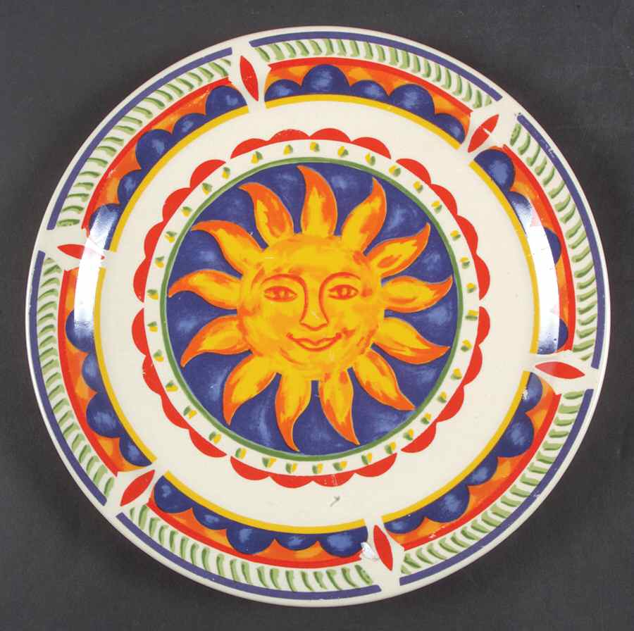 Soleil Dinner Plate by Gibson Designs-1