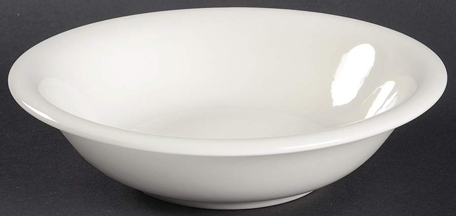 Color Trend White Coupe Soup Bowl by Gibson Designs-1