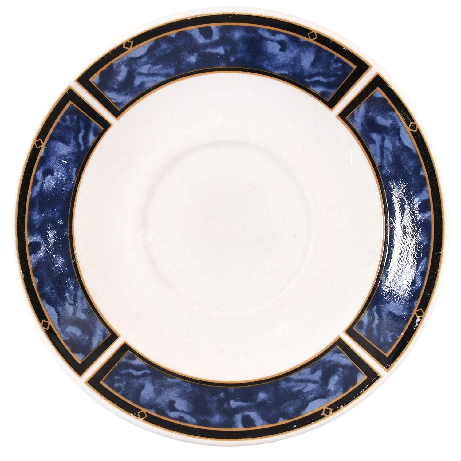 Royal Duchess Blue Saucer by Gibson Designs-1