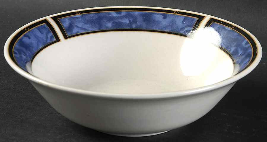 Royal Duchess Blue Coupe Cereal Bowl by Gibson Designs-1