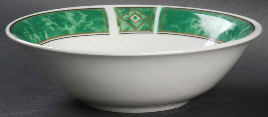 Royal Duchess Green Coupe Cereal Bowl by Gibson Designs-1
