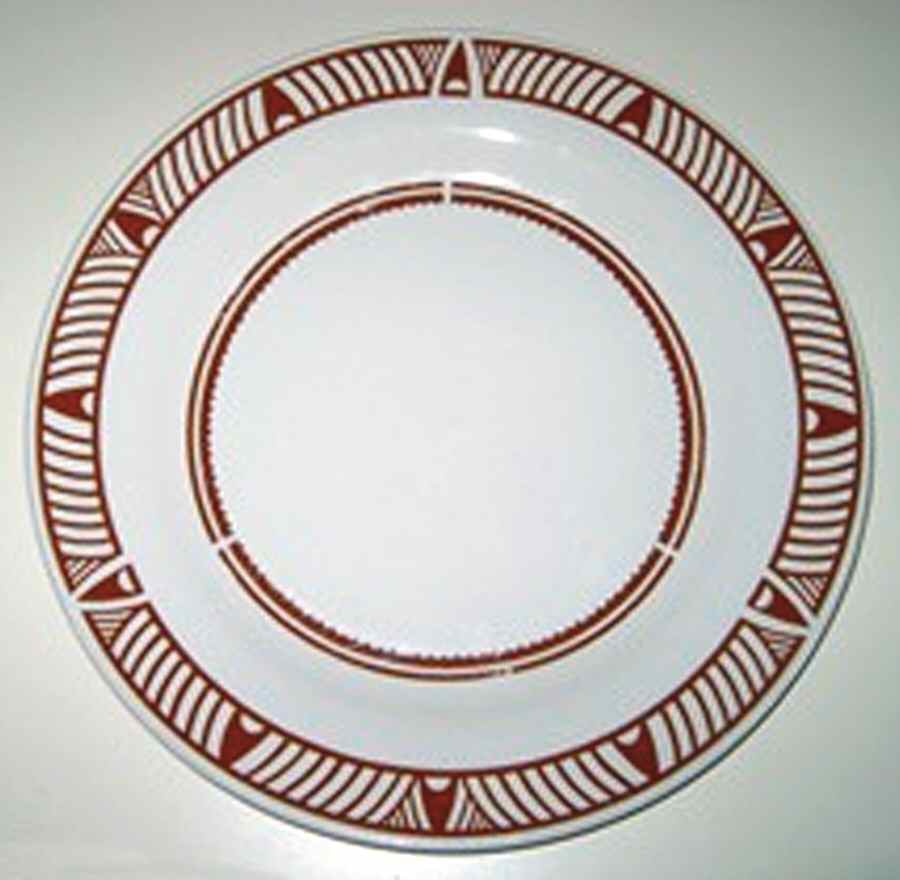 KOKAPELI Dinner Plate by Gibson Designs-1