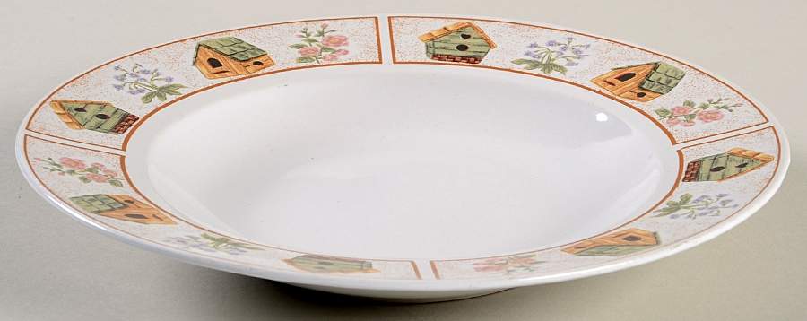 Aviara Rim Soup Bowl by Gibson Designs-1