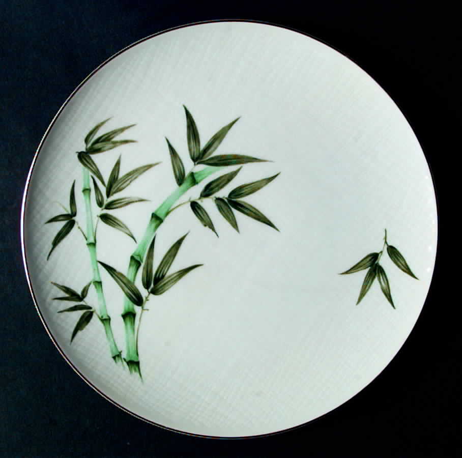 Bamboo (Smooth) Dinner Plate by Gold China-1